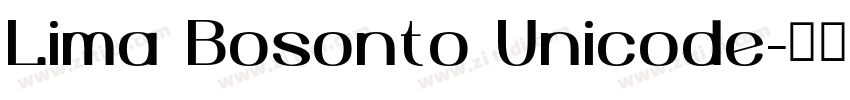 Lima Bosonto Unicode字体转换